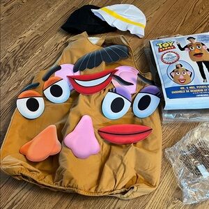 Disney Toy Story Mr. & Mrs. Potato Head Costume Set - Brown, Black, Red